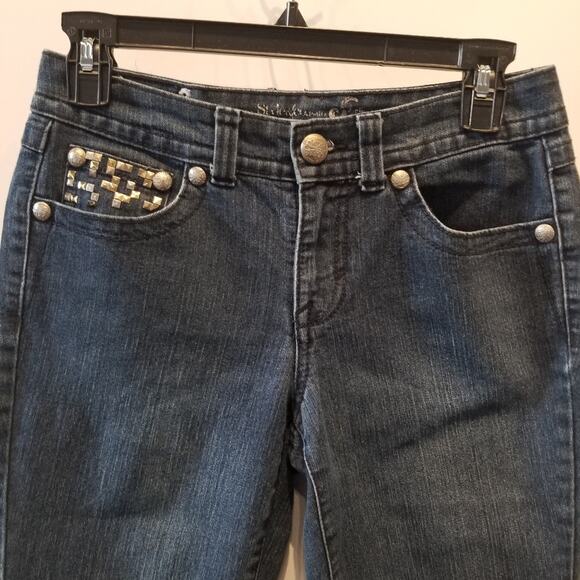 Style & Co Petites Premium Jeans Skinny Slim Cut Jeans Size 4P9 - Picture 8 of 13